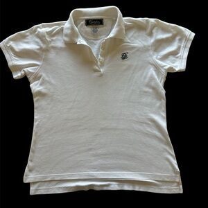 Vintage IZOD‎ Club Greenbriar Golf Shirt- Ladies size Large